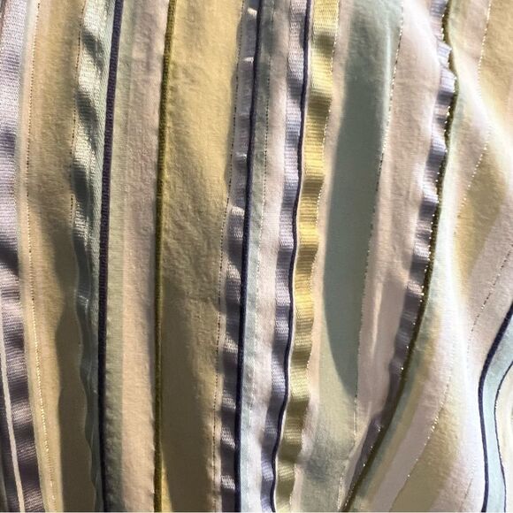 Vintage Ribbon Blouse/Shirt by New York & Company size XL - Picture 6 of 8